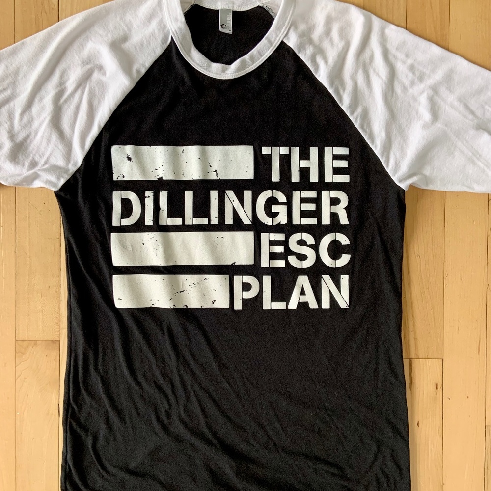 Dillinger Escape Plan Baseball 3/4 Sleeve Tee